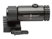 Увеличитель Sightmark T-3, х3 на Waever/Picatinny, быстросъемный вид №1
