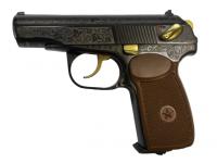 Пневматический пистолет МР-654К-20 4,5 мм (лазерная гравировка)