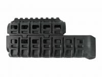 Цевье на АК и совместимые (DLG Tactical, черный) вид №1