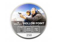 Пули пневматические Borner Hollow Point 5,5 мм 1,15 грамма (250 штук)