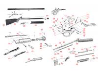 Трещетка гайки цевья Beretta Bellmonte Synthetic (80)