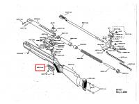 Скоба крючка спускового Crosman B1K77, R1K77PG на схеме