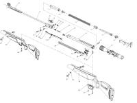 Приклад Stoeger A30 пластик (32) на схеме