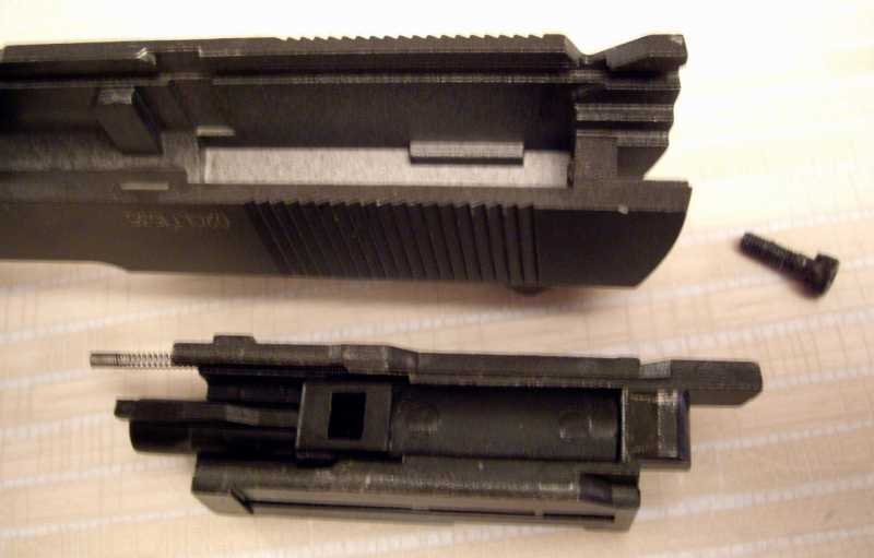 4)Мелкий ремонт пистолета Gletcher CLT 1911 (Cybergun Tanfoglio Colt 1911)