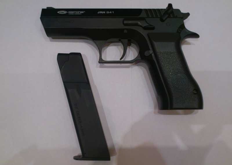 1)Разборка пистолета Gletcher JRH 941