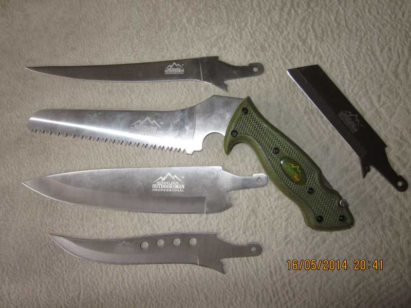 2)обзор ножа Bladelock outdoorsman professional