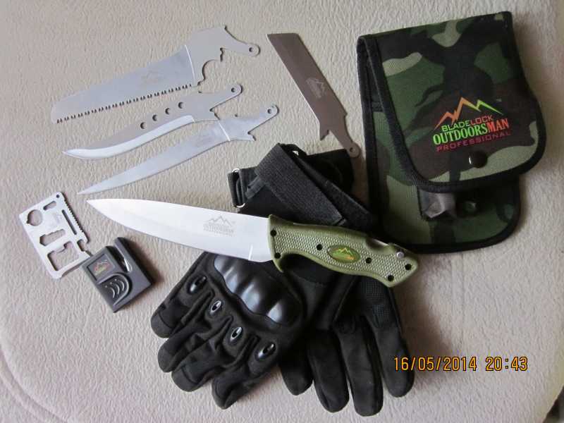 14)обзор ножа Bladelock outdoorsman professional