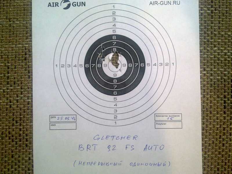 3)Оценка точности и кучности BRT 92 FS AUTO. Специально для ravil_killer 