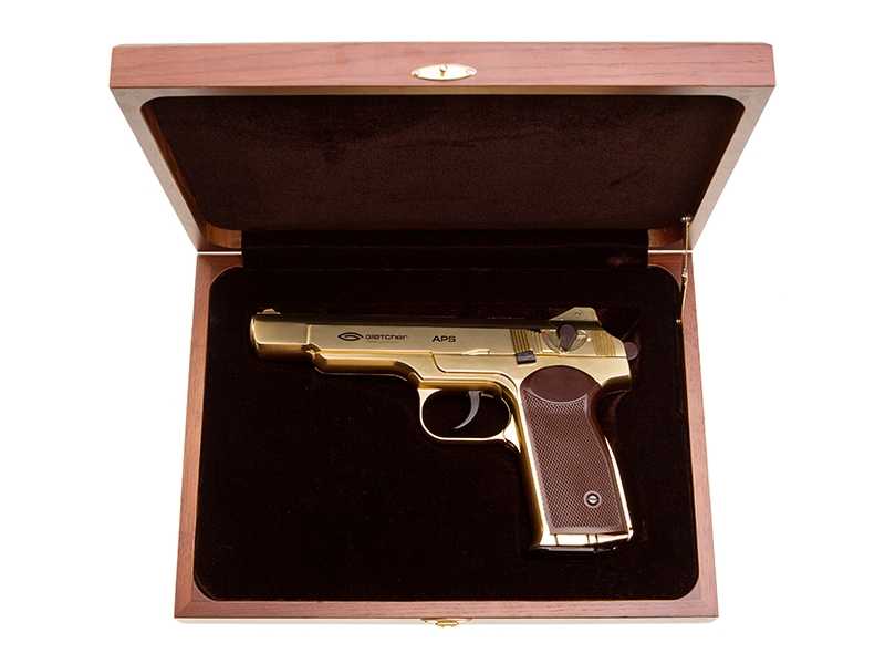 3)Пневматический пистолет APS Gold GLETCHER