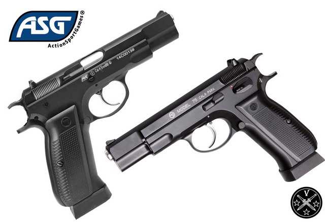 Новый пневматический пистолет ASG CZ 75