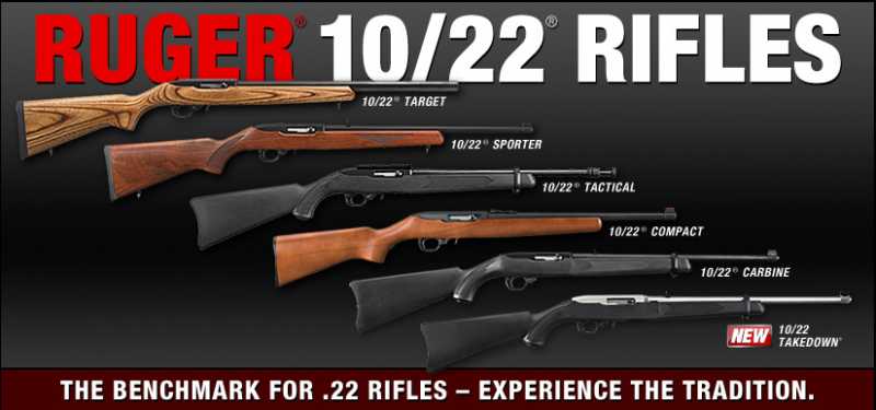 1)Ruger 10/22