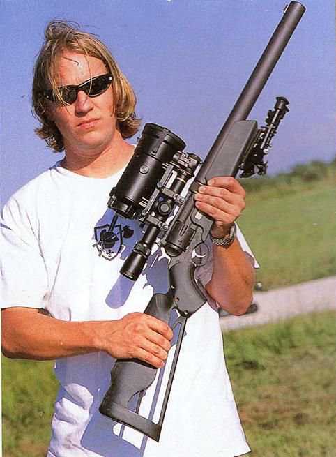 1)снайперская винтовка KAC Revolver Rifle (США)