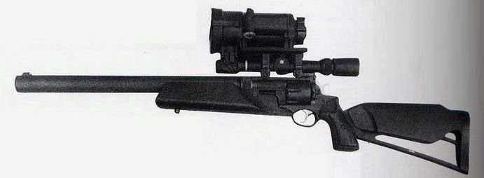 2)снайперская винтовка KAC Revolver Rifle (США)