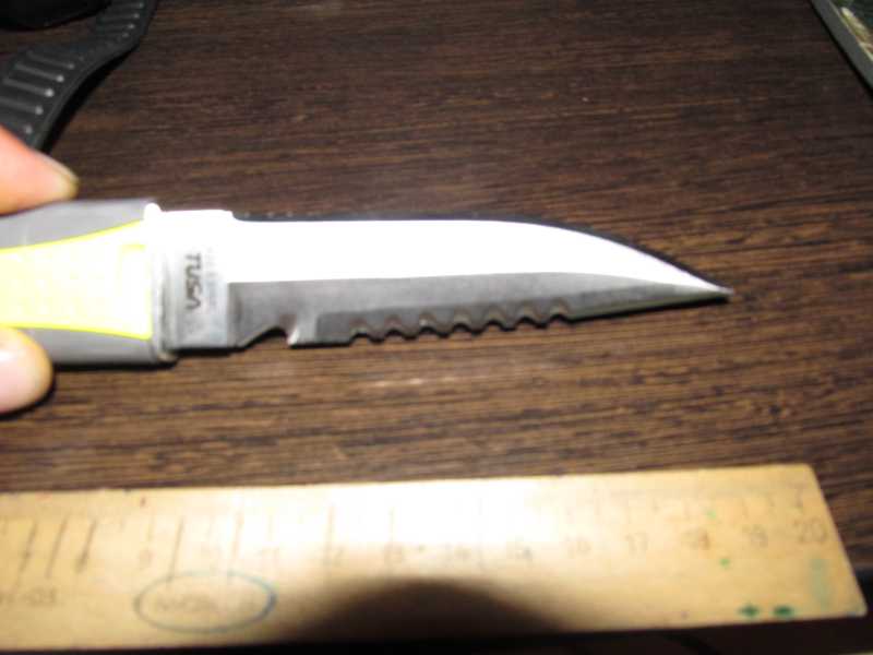 12)Дайверский нож