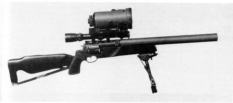 3)снайперская винтовка KAC Revolver Rifle (США)