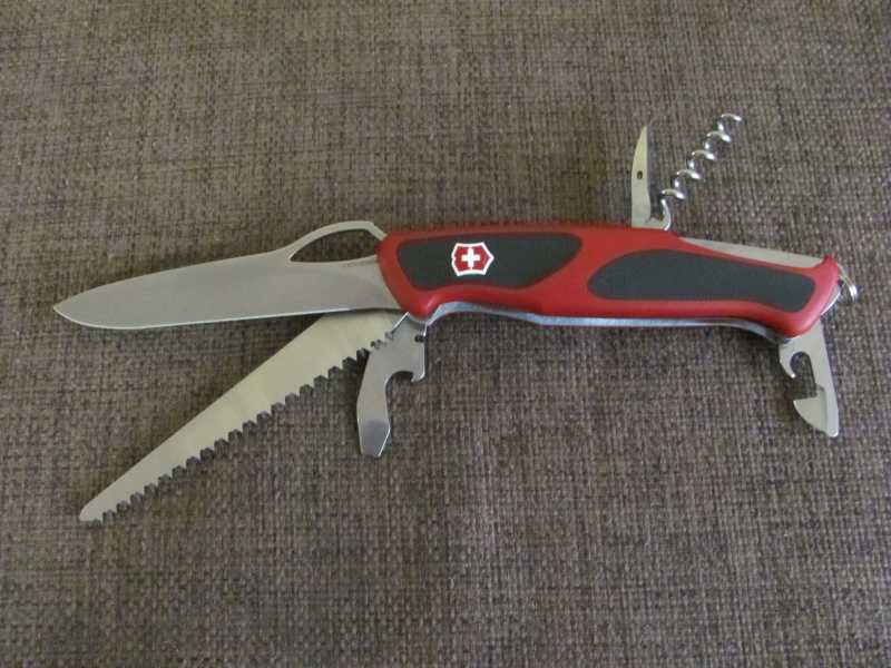 3)Проба «пера». Обзор ножа Victorinox 0.9563.MC RangerGrip 79