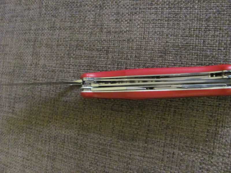 1)Проба «пера». Обзор ножа Victorinox 0.9563.MC RangerGrip 79