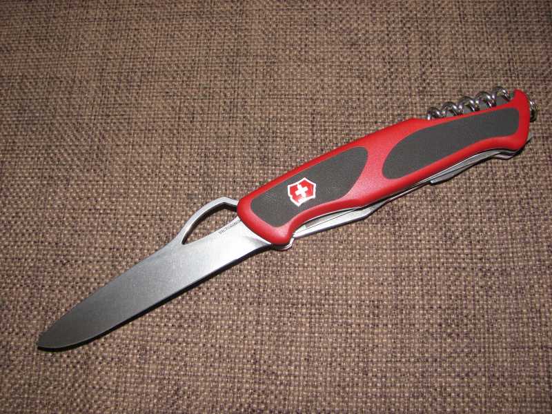 2)Проба «пера». Обзор ножа Victorinox 0.9563.MC RangerGrip 79
