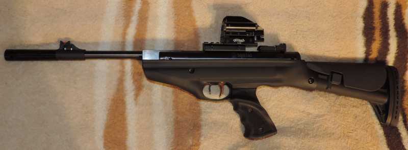 7)Пистолет пневматический Hatsan MOD 25 Super Tactical