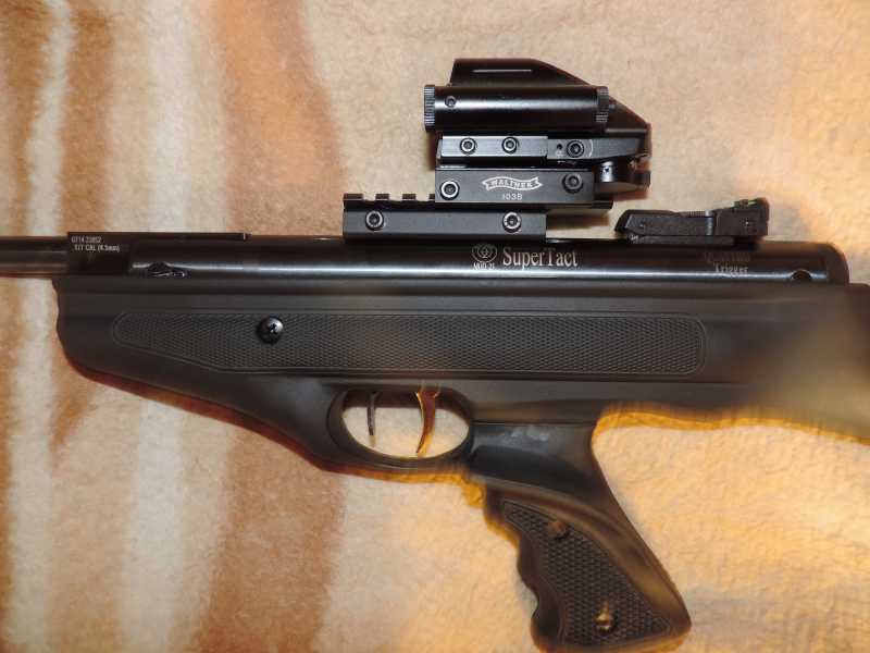 9)Пистолет пневматический Hatsan MOD 25 Super Tactical