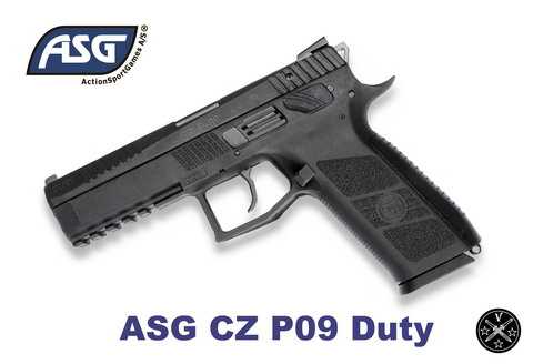 Первый пневматический пистолет ASG c yfhtpysv cndjkjv - CZ75 P09