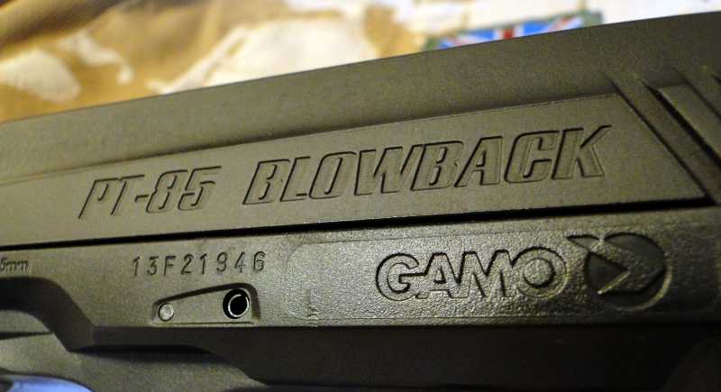 18)Обзор пневматического пистолета GAMO PT-85 Tactical Blowback.