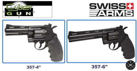 Револьверы airgun SwissArms