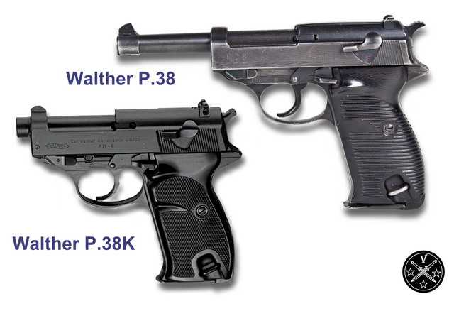 К 11 п 38. Walther p38k.