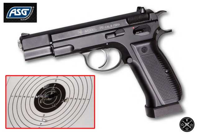 Пневматический пистолет ASG CZ 75