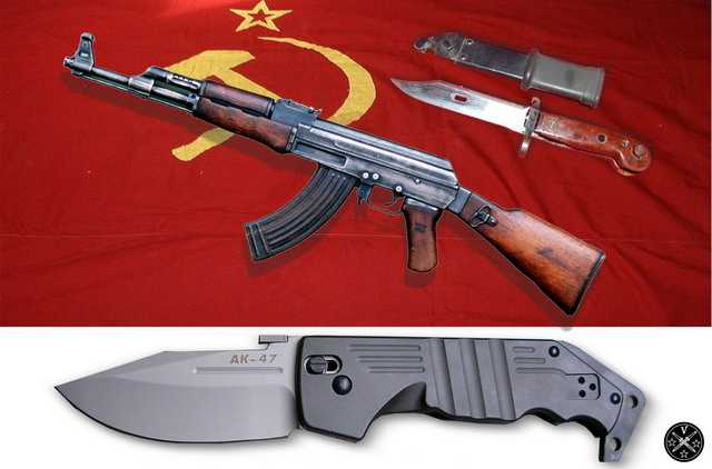 Нож AK-47 первых выпусков