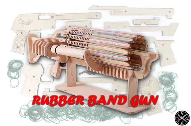 Резинкострелы - Rubber Band Gun