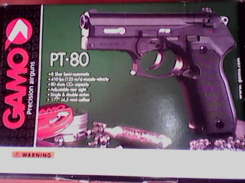 1)Gamo PT-80