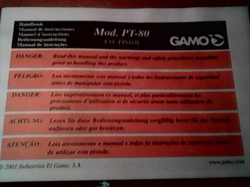 13)Gamo PT-80