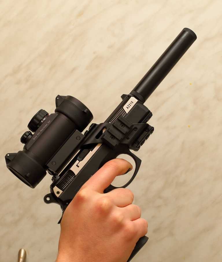 Пистолет ASG 4)Пневматический пистолет ASG CZ 75D COMPACT ч.2