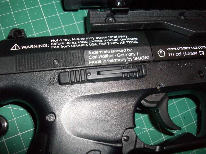 15)Обзор пневматическго пистолета Umarex Walther NightHawk 