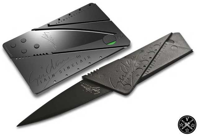 Первое поколение ножей CardSharp