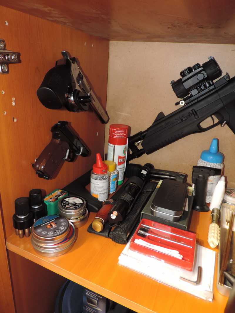 4)Хранение Пневматики дома.