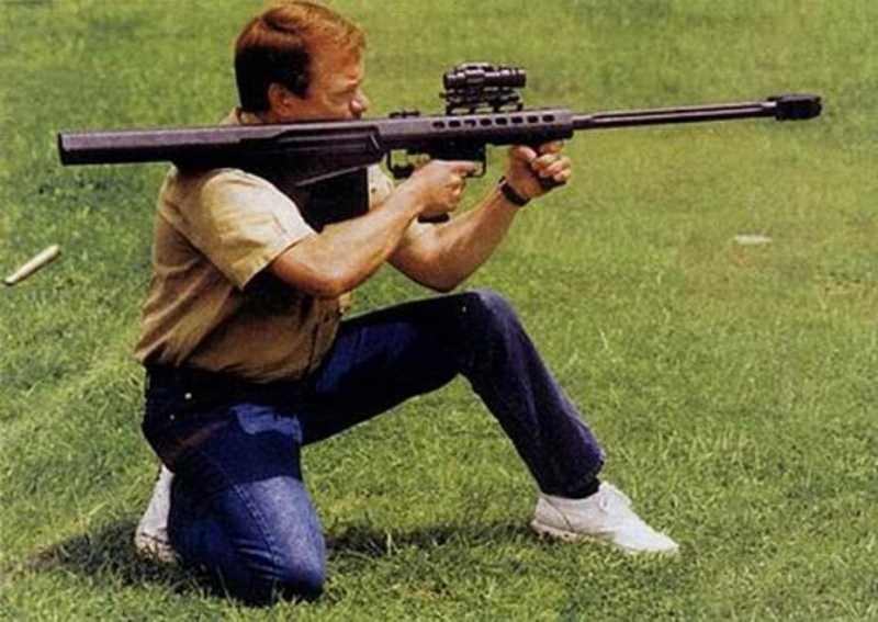 3)Крупнокалиберная снайперская винтовка Barrett M82A2
