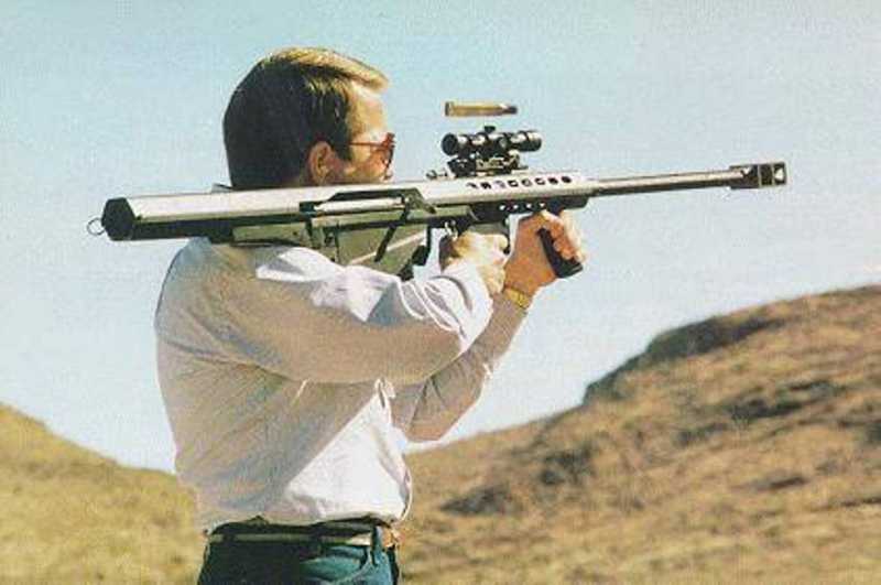 1)Крупнокалиберная снайперская винтовка Barrett M82A2