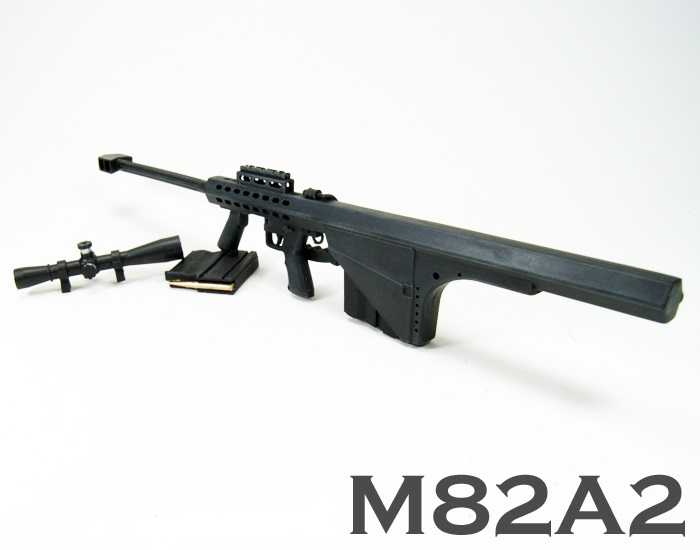 2)Крупнокалиберная снайперская винтовка Barrett M82A2