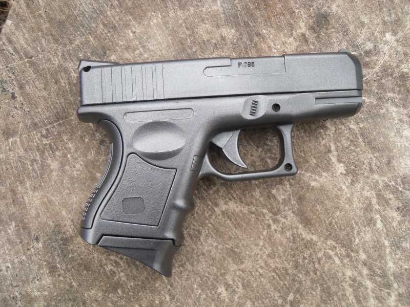 2)Обзор спрингового Glock 26 от CYMA