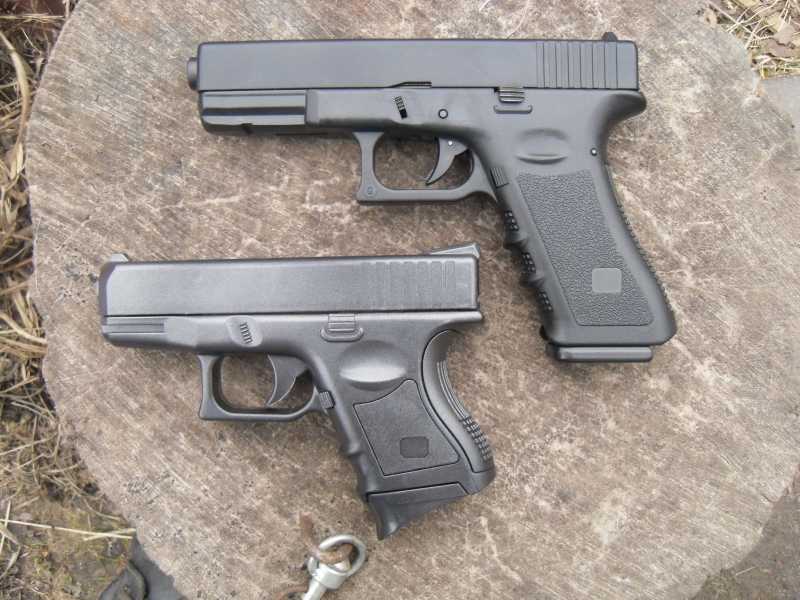 14)Обзор спрингового Glock 26 от CYMA