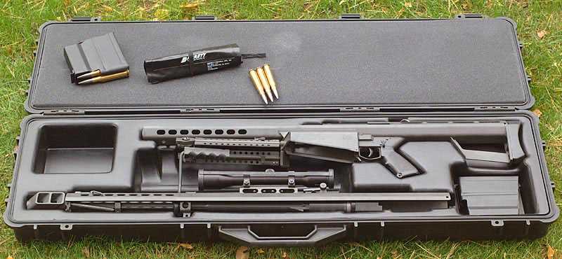 6)Крупнокалиберные снайперские винтовки Barrett M82A1/M107A1