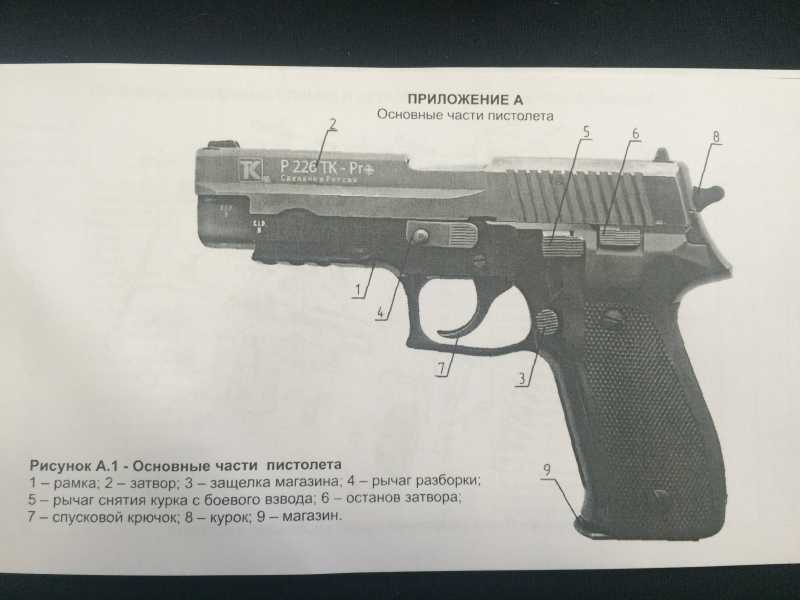 18)Спортивный пистолет Sig 226