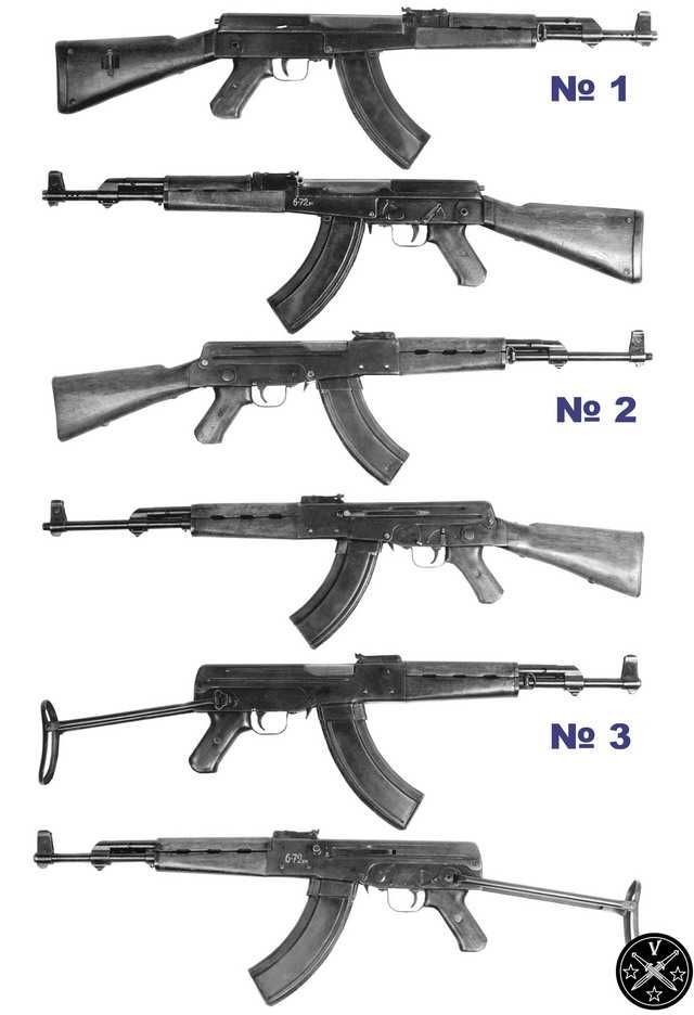 Опытные образцы автоматов Каланшикова, 1946 год