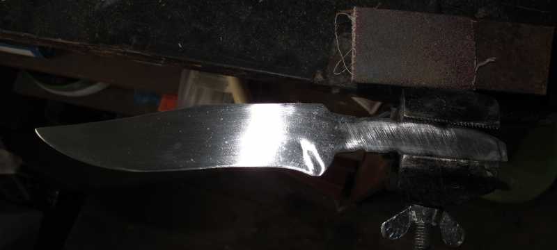 10)Восстановление ножа из тепловозного клапана