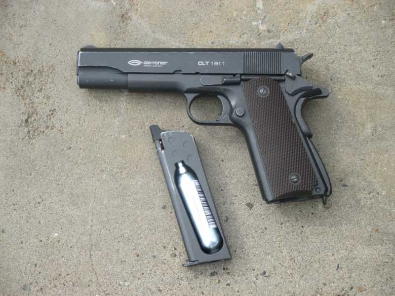 4)Обзор Gletcher CLT 1911