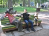 Скульптура в ПКиО г Ногинск