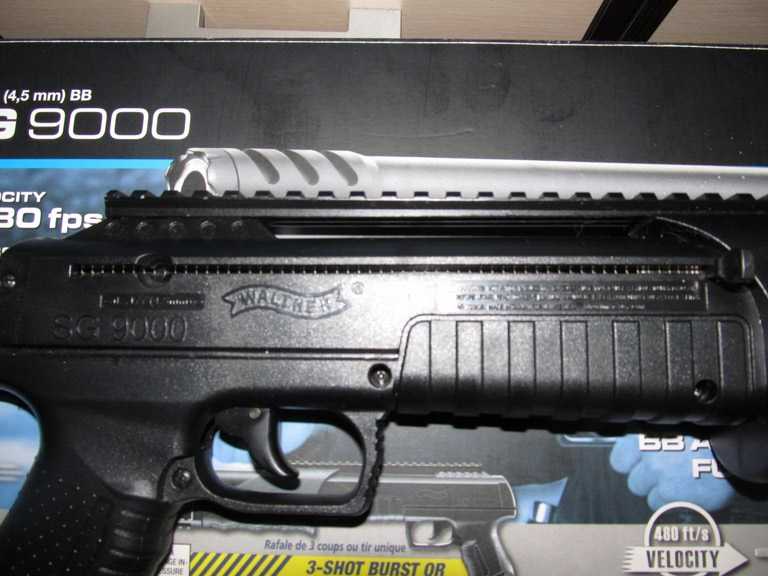 6)Газоболонный типа дробовик Walther SG9000