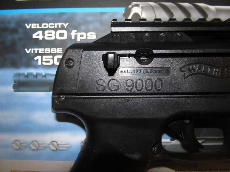 7)Газоболонный типа дробовик Walther SG9000